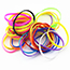 Fashion Luminous Style (color Mixed Hair) Wide Silicone Colorful Alphabet Wrist Band(One sent randomly