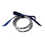 Fashion Blue Silicone Polka Dot Bow Bracelet Set