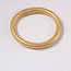 Fashion Rose Gold Chunky Silicone Round Bracelet