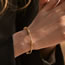 Fashion Gold Gold-plated Geometric Cuff Bracelet