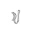 Fashion 8# Shaped Copper Shaped Nose Clip