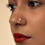 Fashion 1# Alloy Inlaid Zirconium Starburst U-shaped Nose Clip