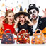 Fashion Ghost Candy Spider Non-woven Printed Large Capacity Tote Bag