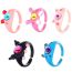 Fashion Pink Frog 6663 Cartoon Little Monster Resin Open Ring