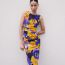 Fashion Printing Silk-screen Print Dress