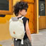 Fashion Beige Nylon Geometric Large Capacity Children's Backpack