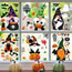 Fashion Bq107-112 (a Total Of 6 Main Picture Sets) Cartoon Halloween Printing Geometric Static Stickers