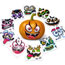 Fashion 1# Halloween Pumpkin Trick Or Treat Stickers