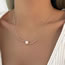 Fashion 2# Geometric Pearl Necklace