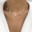 Fashion Silver Heart Pearl Necklace