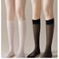 Fashion White Thin Section Short Cotton Sheer Socks