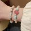 Fashion Bracelet-colorful Elephant Geometric Glass Wave Beaded Elephant Bracelet