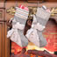 Fashion 1# Fabric Christmas Stocking Pendant