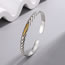 Fashion Silver Geometric Split Star Cuff Bracelet