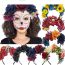 Fashion 8 Black Fabric Flower Headband