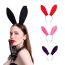 Fashion Pink Velvet Rabbit Ears Headband