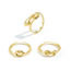 Fashion 15# Alloy Geometric Ring Set