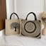 Fashion Section 1 Cotton And Linen Print Large Capacity Tote Bag