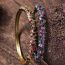 Fashion Gold Copper And Zirconia Geometric Bracelet