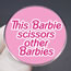 Fashion Barbie Barbie Alloy Barbie Round Brooch