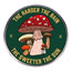 Fashion Mushroom Brooch Cartoon Mushroom Round Brooch