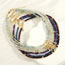 Fashion Lapis Lazuli Semi-precious Beaded Geometric Necklace