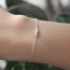 Fashion Platinum Metal Diamond Geometric Bracelet