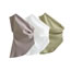 Fashion Khaki Cotton One-shoulder Pleated Top