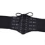 Fashion Black Faux Leather Belt