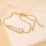 Fashion Gold Brass Inlaid Zirconia Heart Brooch Bracelet Earrings Set