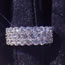 Fashion Silver Copper Inlaid Zirconium Geometric Men's Ring