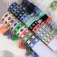 Fashion 58 - Tricolor Eyes Polyester Eye Embroidery Braided Bracelet