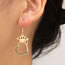 Fashion 10# Alloy Geometric Earrings