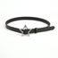 Fashion (special Offer) 2.3 Star Rhinestone Pin Buckle (black) Geometric Diamond Pentagram Leather Wide Belt