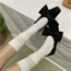 Fashion Dark Gray Cotton Vertical Stripe Socks