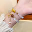 Fashion Bracelet - Gold Bow Geometric Beaded Bow Bracelet