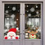 Fashion Christmas Snow House Bq084 Christmas Window Stickers