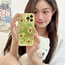 Fashion Cheese Side Imd Gradient Green Lucky Avocado Avocado Print Iphone Case