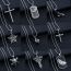 Fashion Great Cross Stainless Steel Cross Men's Necklace