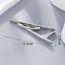 Fashion 2# Stainless Steel Tie Clip