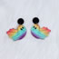 Fashion Rainbow Ghost Acrylic Rainbow Ghost Earrings