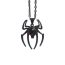 Fashion Black Crystal Spider Necklace