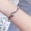 Fashion Silver Alloy Geometric Snake Bracelet