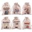 Fashion Random Mixed Halloween Ws Cute Series [two Mouth Cotton] 15*20cm Fabric Printed Fleece Drawstring Gift Bag