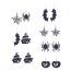 Fashion 10 Acrylic Geometric Earrings