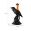 Fashion Crow Lights Orange Plastic Crow Light Candlestick Ornament