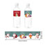 Fashion Style 4 (5*24cm) 24 Sheets/set Christmas Bottle Stickers