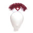Fashion White Felt Bra Flower Peach Heart Nurse Headband