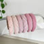 Fashion Pink Little Fragrance Sponge Headband Fabric Slub Wide Brim Headband