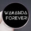 Fashion Wakanda Forever Alloy Lacquer Geometric Brooch